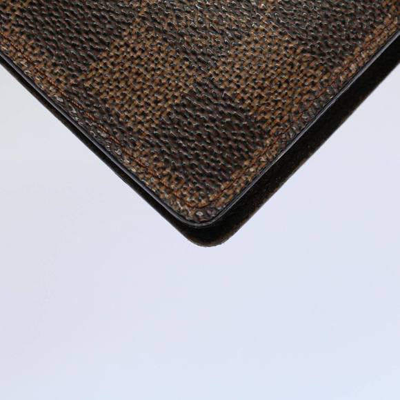 LOUIS VUITTON Damier Ebene Agenda PM Day Planner Cover R20029 LV Auth 58840 - Picture 7 of 16